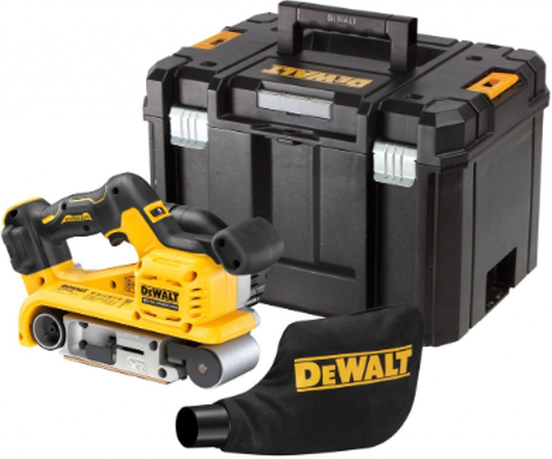 DeWALT DCW220NT Aku pásová brúska (18V/bez aku) Tstak