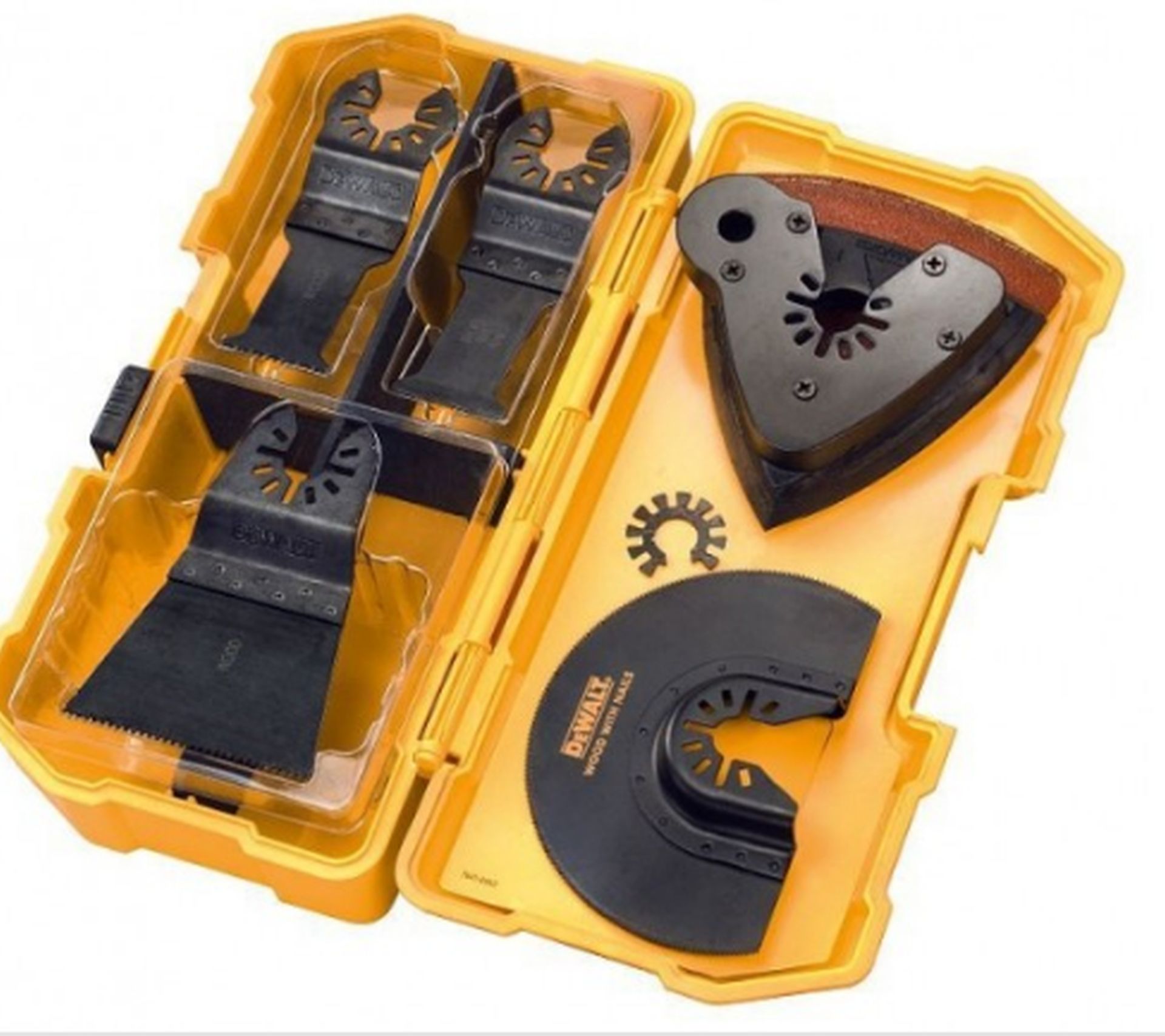 DeWALT DT20731 8-dielna súprava príslušenstva pre osilačné náradie
