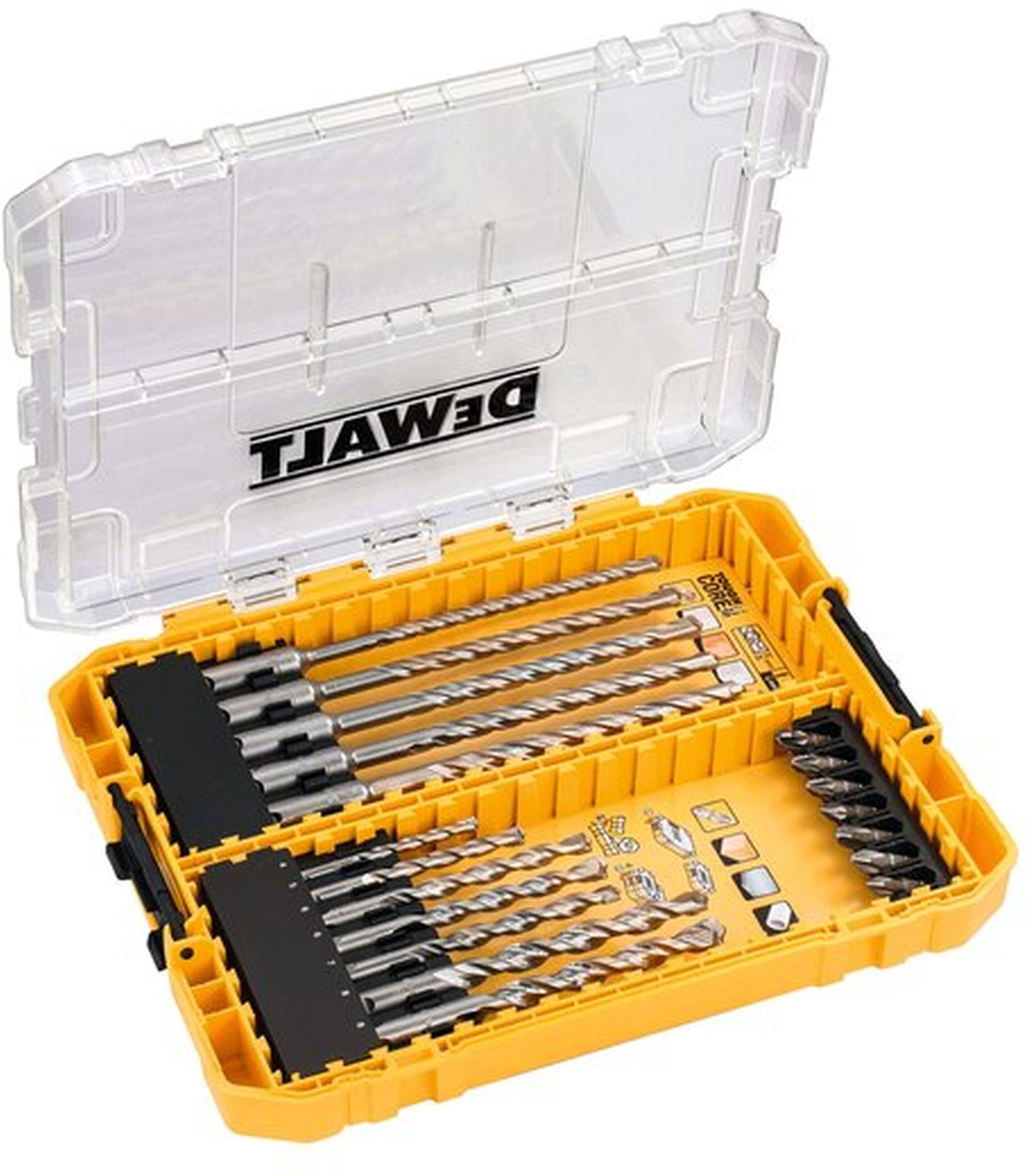 DeWALT DT70754 Sada vrtákov SDS-Plus Extreme 2™ 19ks