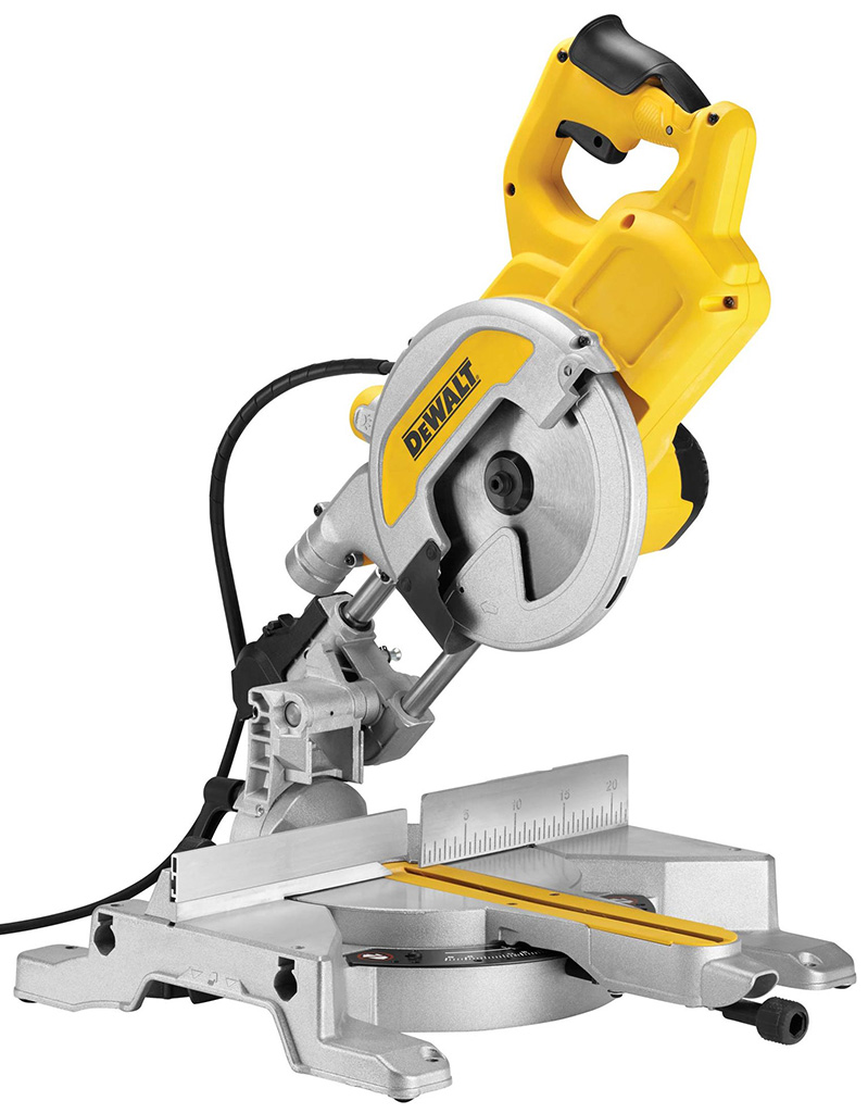 BAZÁR!! DeWALT DWS777 pokosová píla (1800W/216mm) PO SERVISE!!