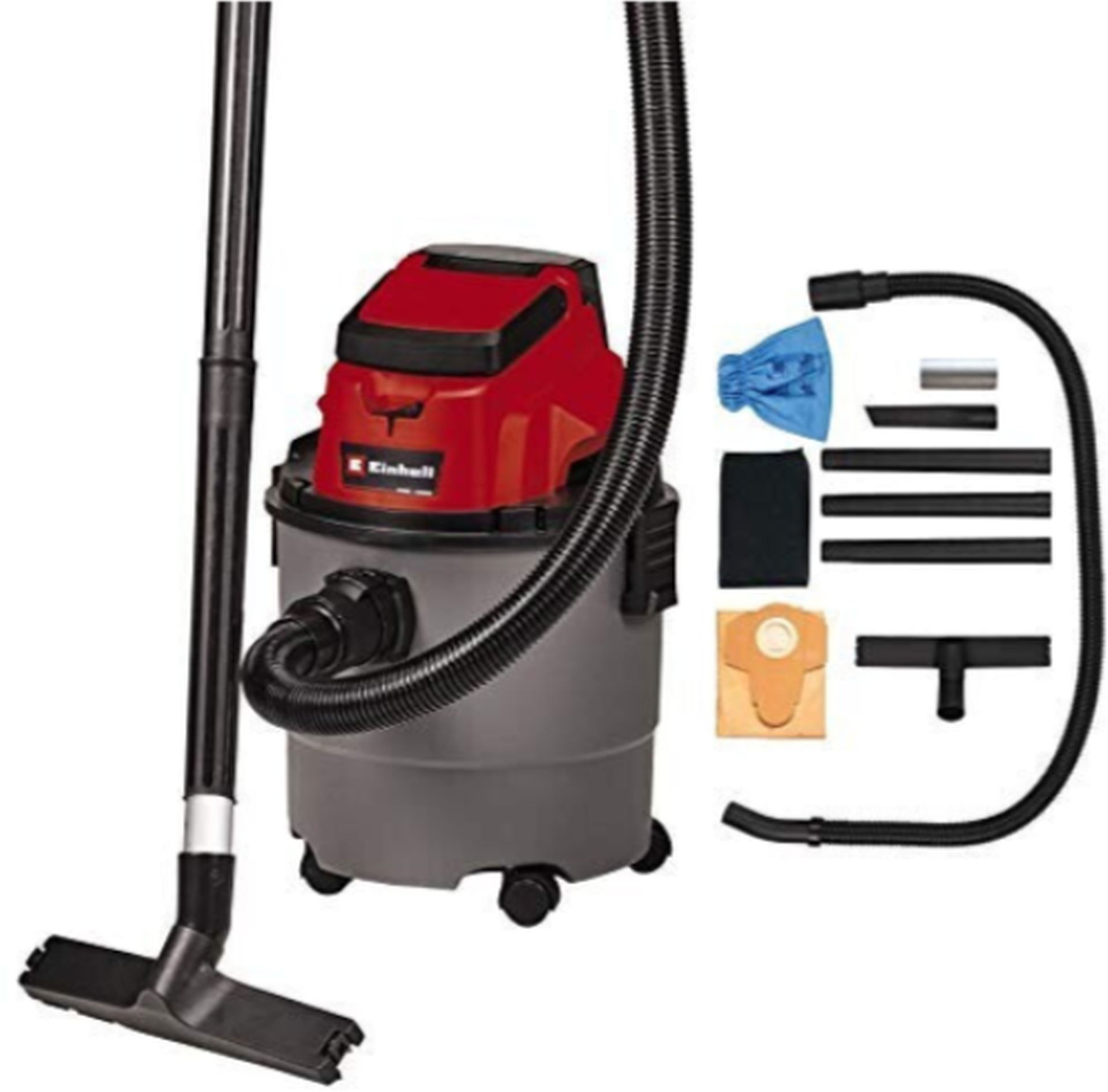 Einhell TC-VC 18/15 Li - Solo Aku vysávač na mokré a suché vysávanie 2347145
