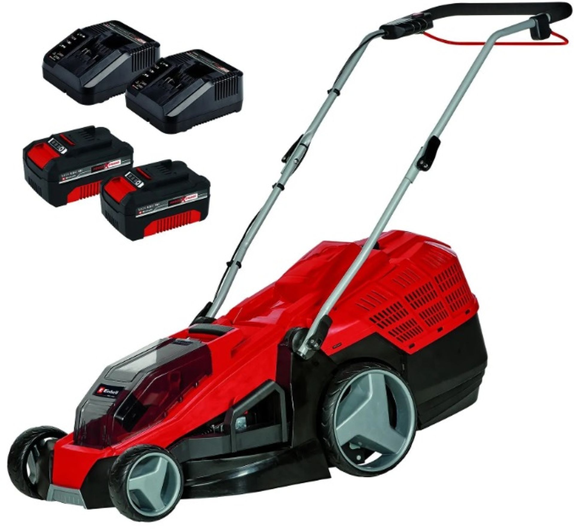 Einhell GE-CM 36/43 Li M Aku kosačka (43cm/36V/2x4,0Ah) 3413240