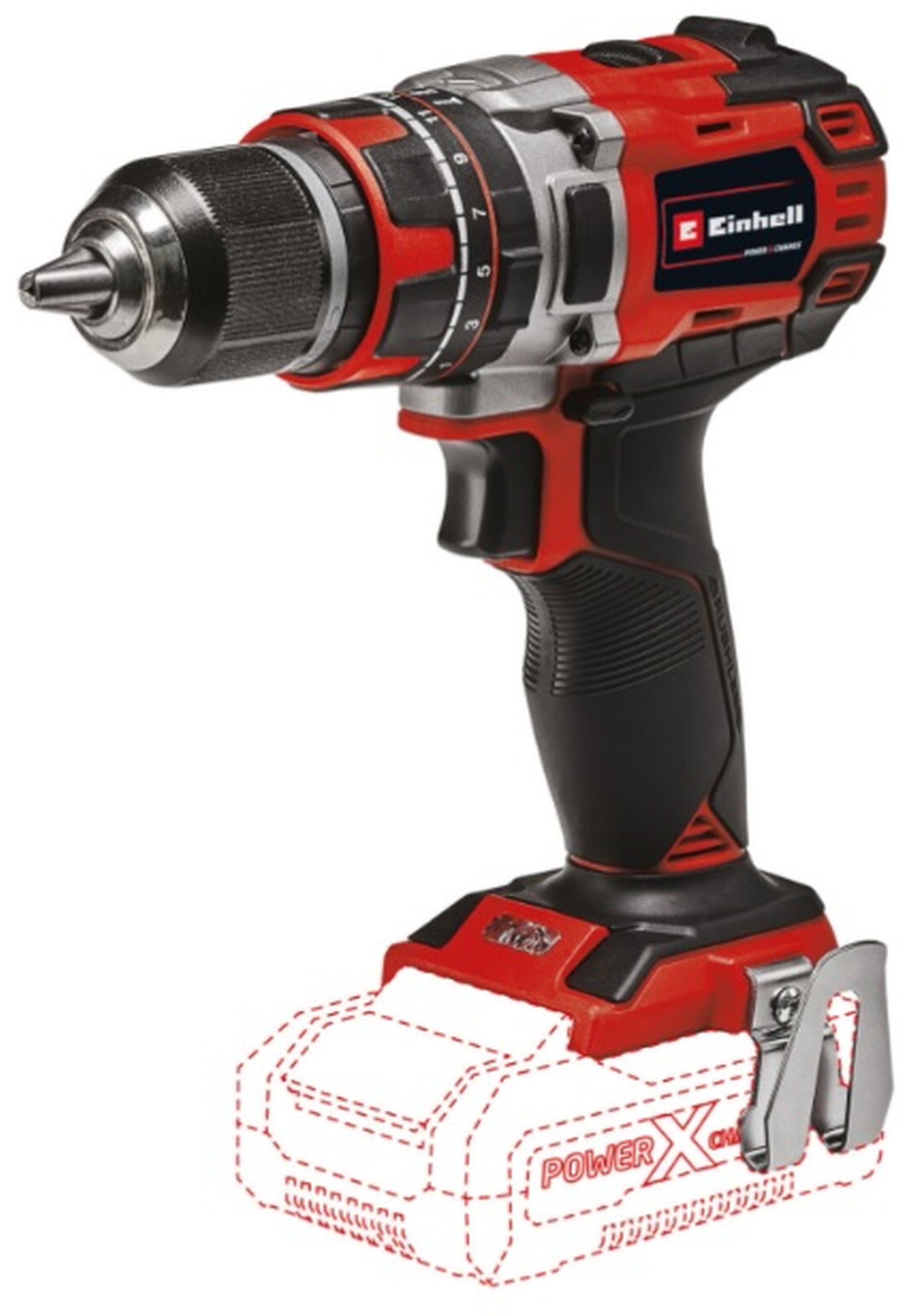 Einhell TP-CD 18/50 Li-i BL-Solo Aku príklepová vŕtačka (50Nm/18V/bez aku) 4513942