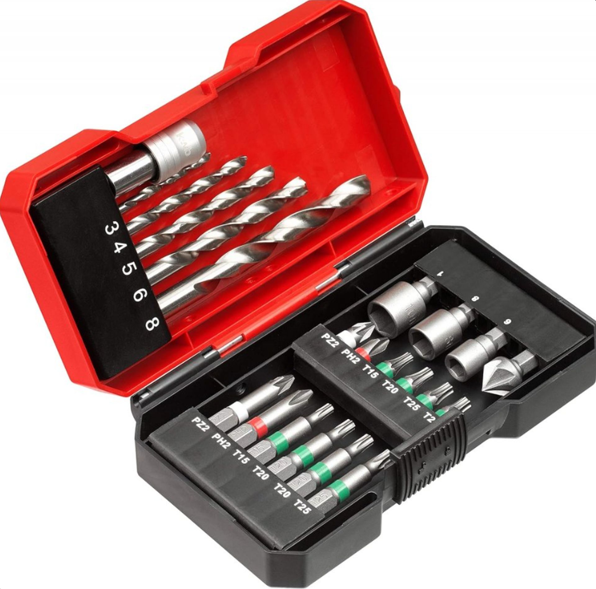 Einhell KWB sada bitov a vrtákov 22-dielna, S-Box 49108806