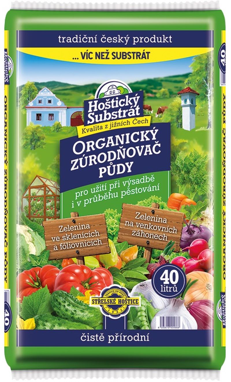 Hoštický substrát - Organický zúrodňovač pôdy 40l