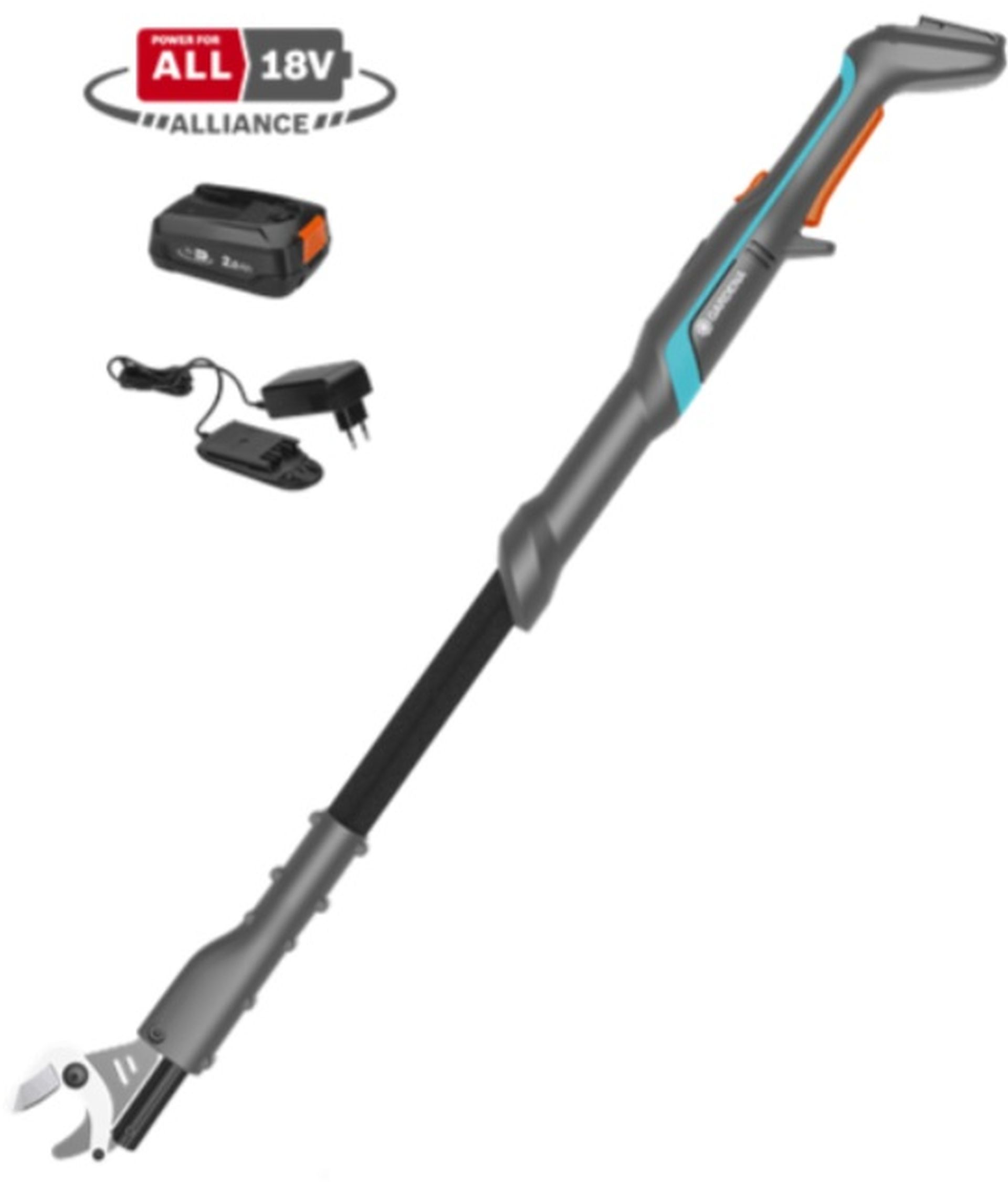 VÝPREDAJ GARDENA EasyCut 110/18V P4A AKU nožnice na konáre 14772-20 ROZBALENÉ