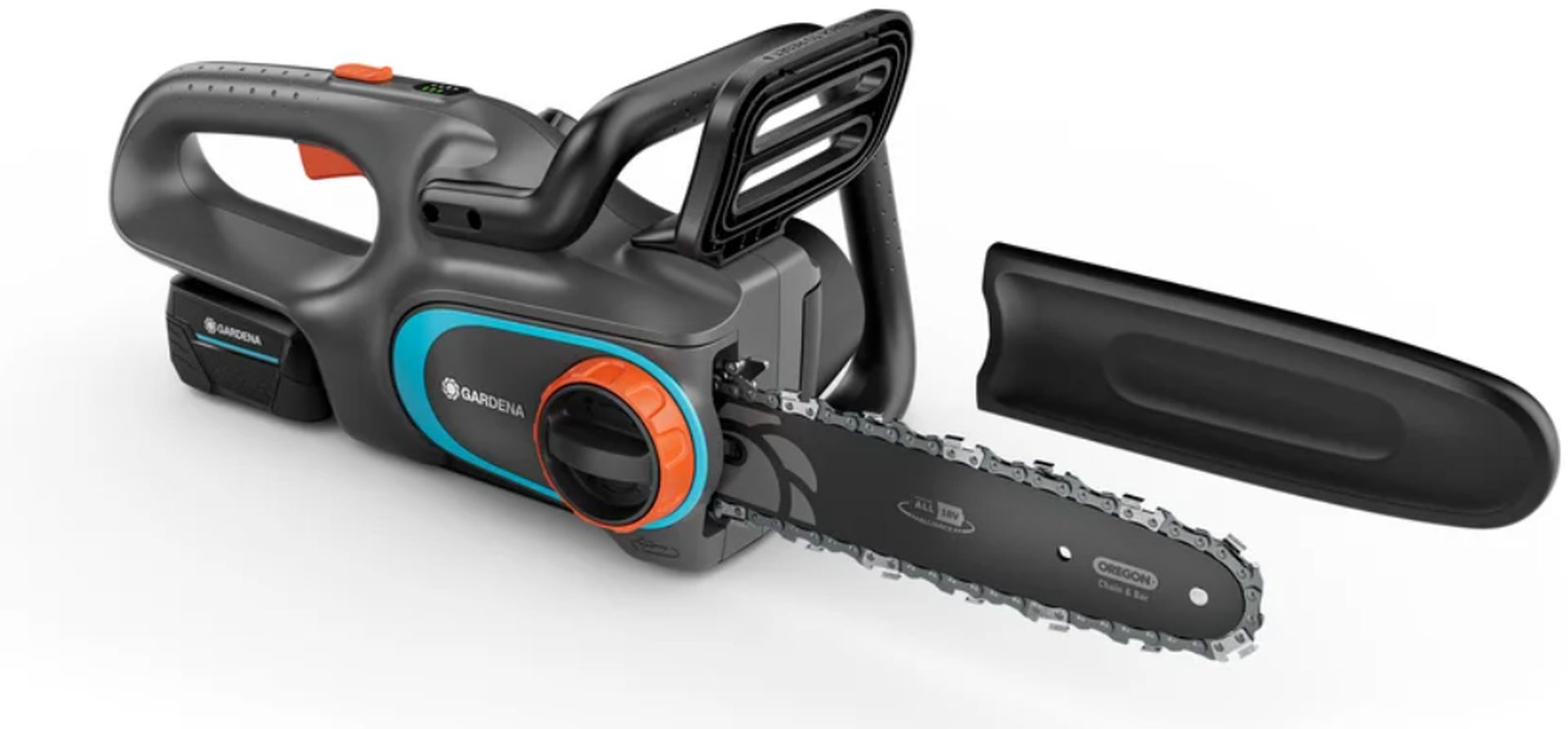GARDENA Akumulátorová řetězová pila PowerSaw 250/18V P4A - (18V/1x4,0Ah) 14790-20