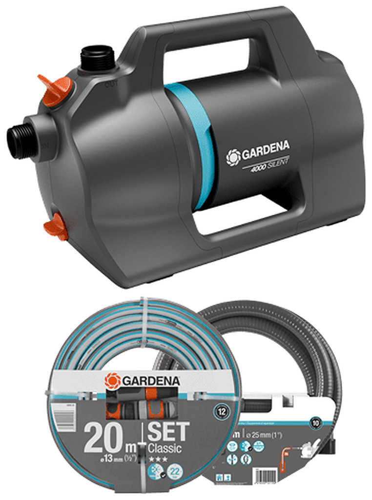 GARDENA Silent 4100 Záhradné čerpadlo, súprava 9051-20