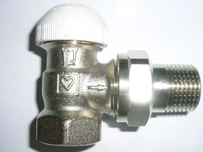 HERZ TS-90-Termostatický ventil rohový 1/2 &quot;, M 28x1,5 biela krytka 1772491