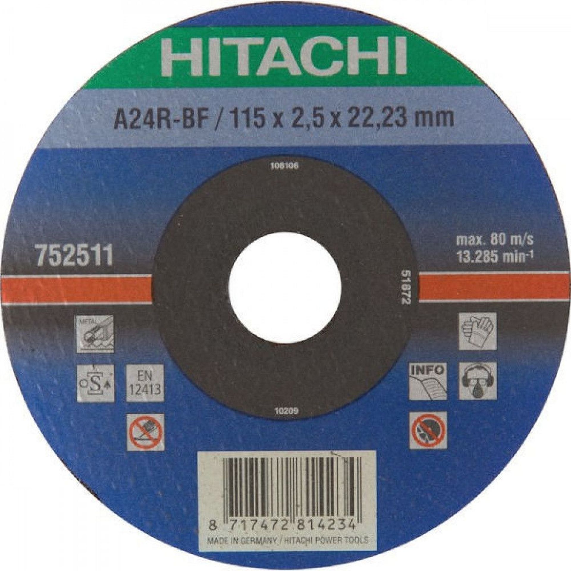 HiKOKI 752511 Rezný kotúč na kov 115x22,23x2,5mm