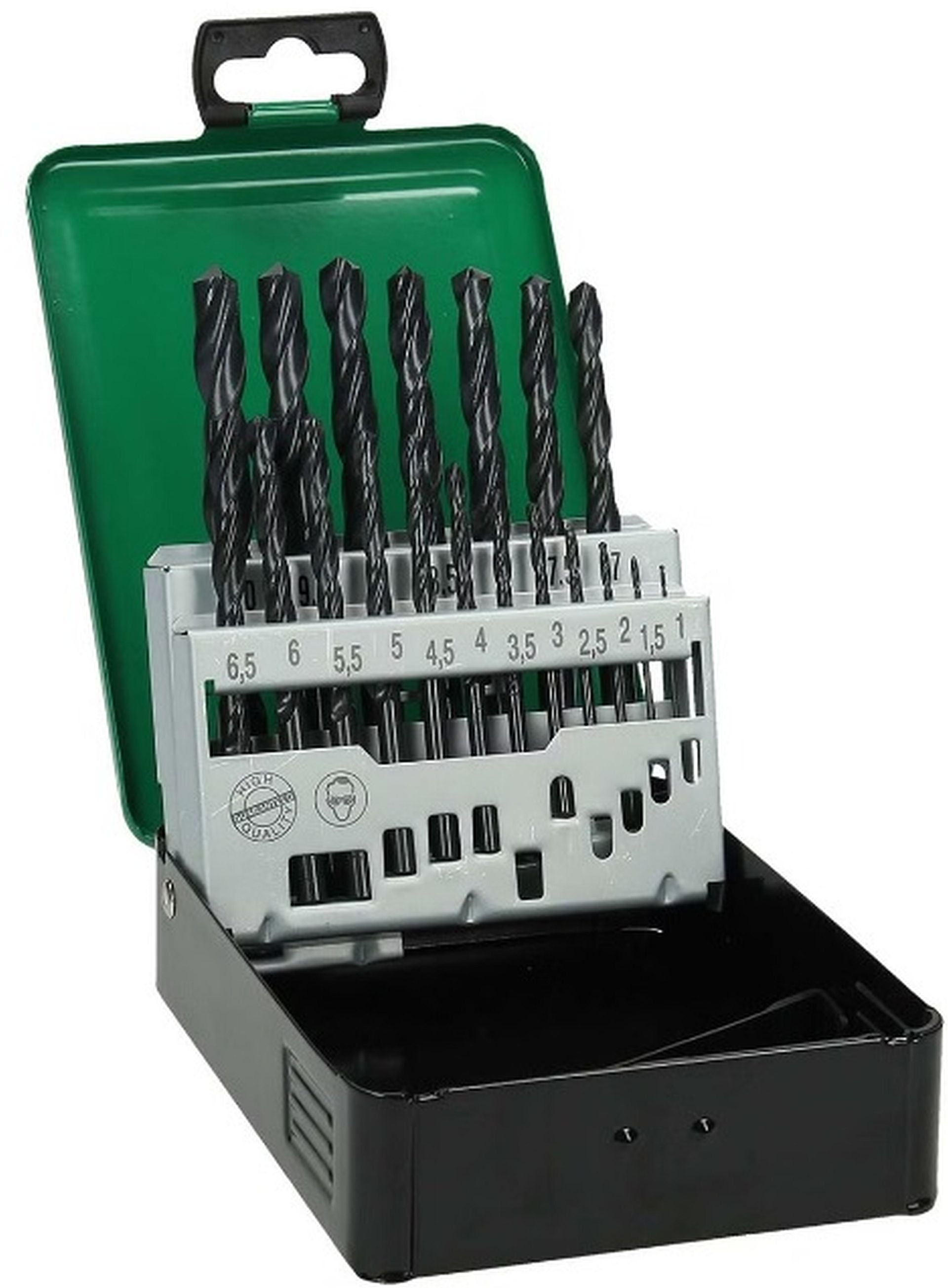 HiKOKI 780096 Sada 19 kusov vrtákov na kov HSS-R-DIN 338