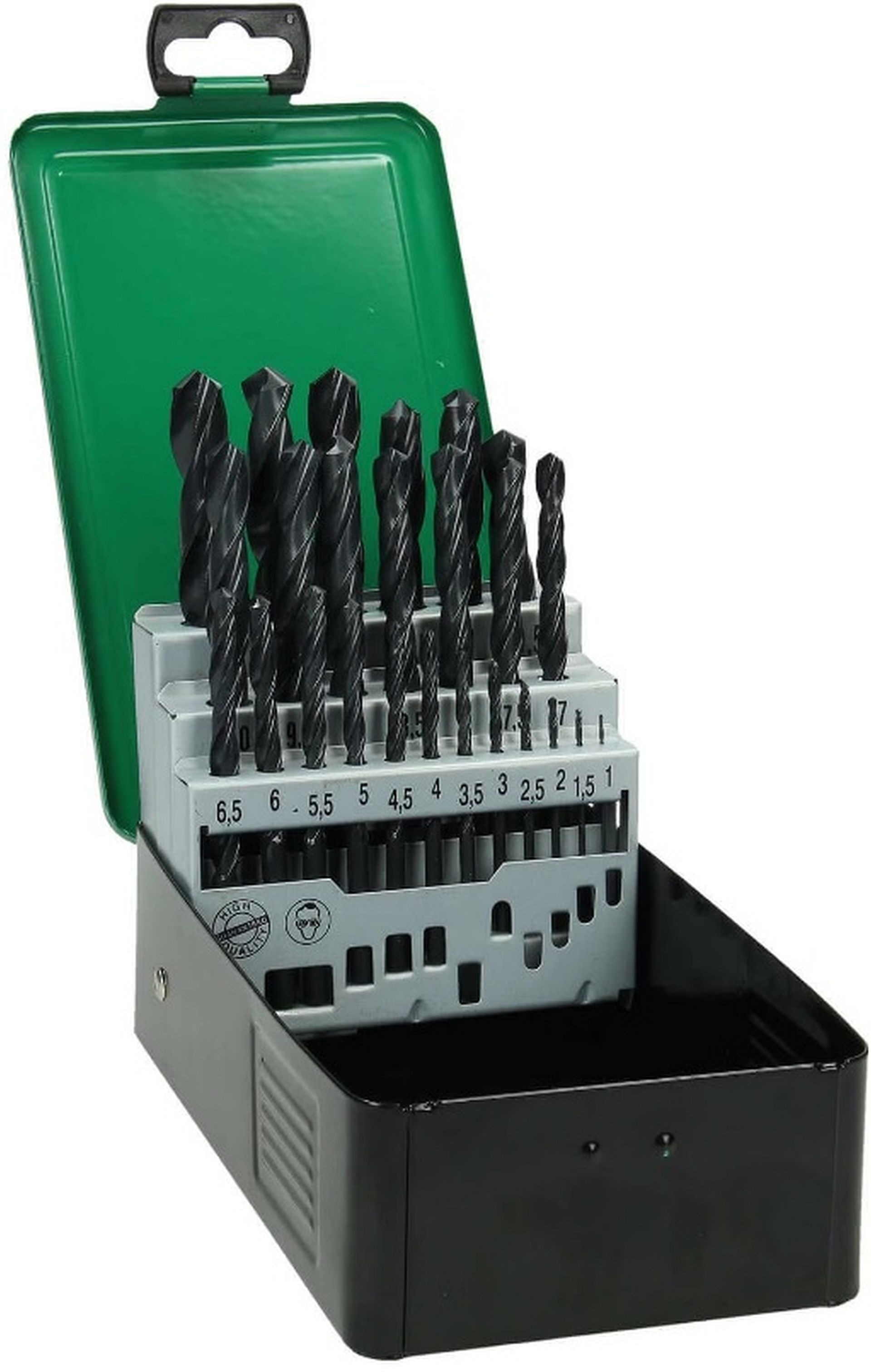 HiKOKI 780097 Sada 25 kusov vrtákov na kov HSS-R-DIN 338