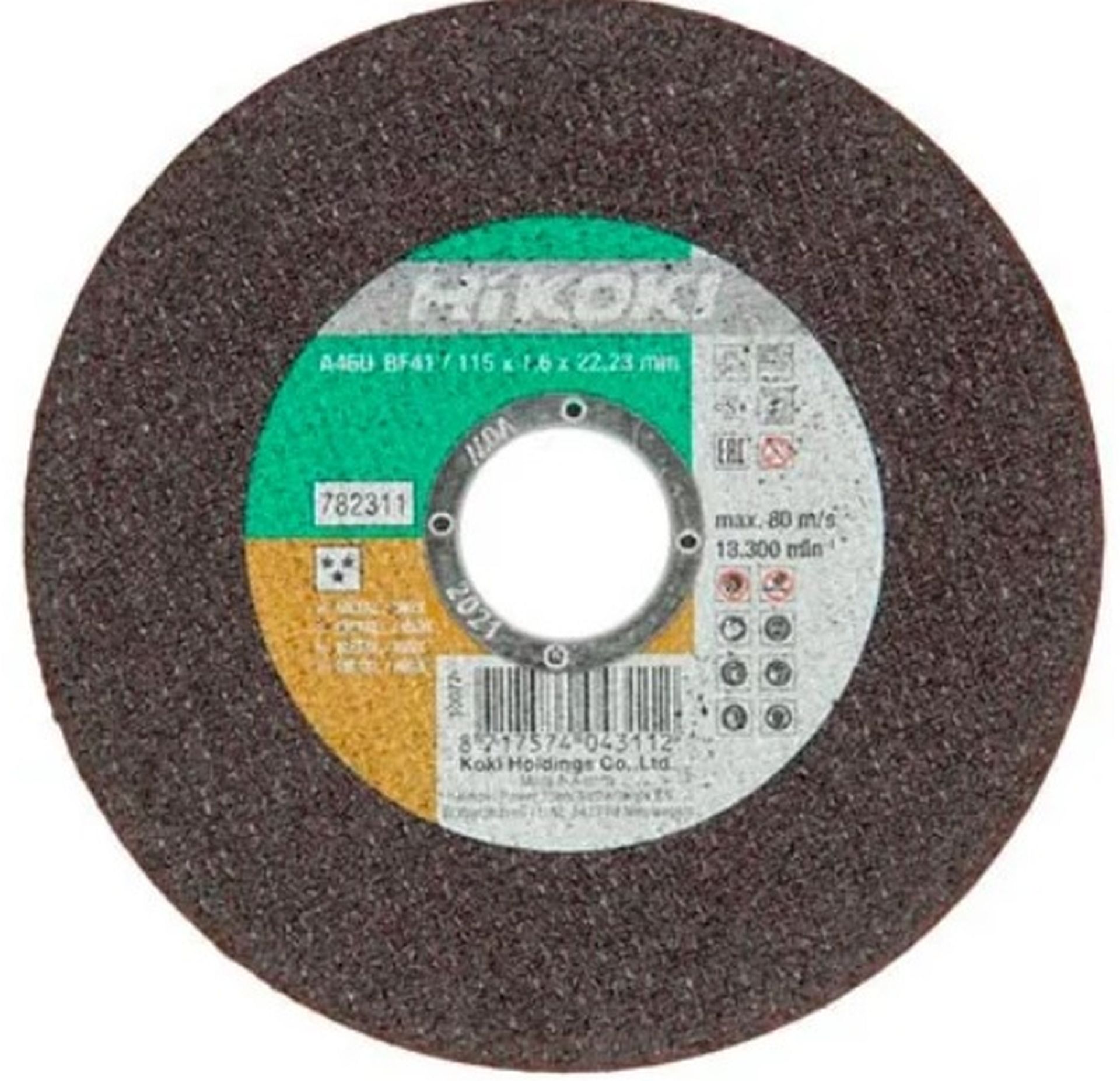 HiKOKI 782312 Rezný kotúč na nerez a kov 125x22,23x1,6mm