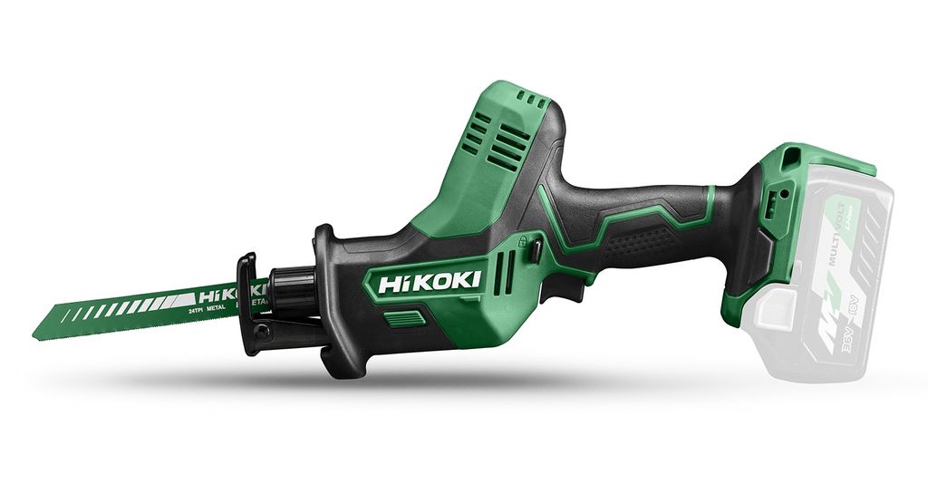 HiKOKI CR18DAW4Z Chvostová píla na železo (18V) (Bez aku. a nabíjačky)