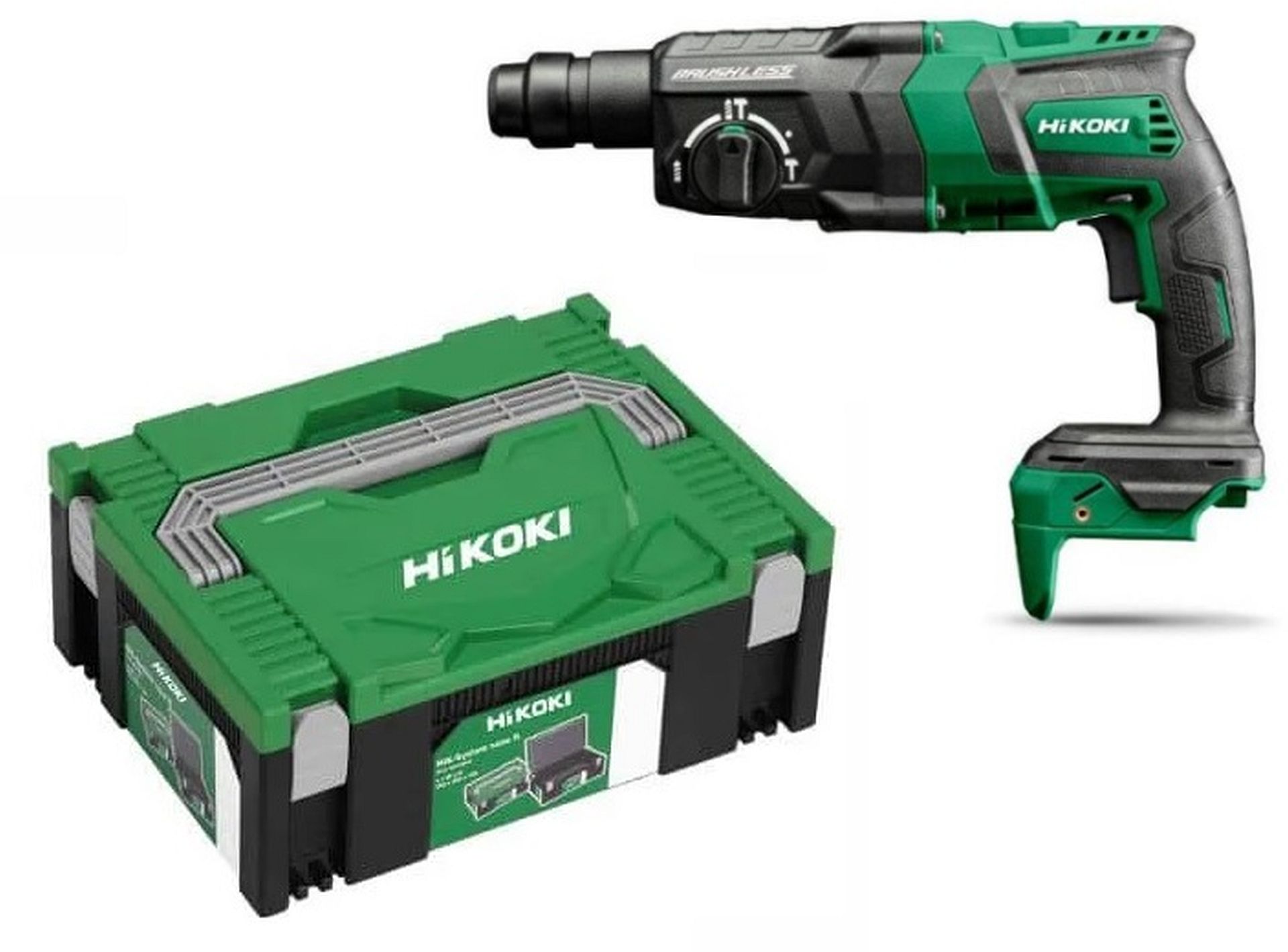 HiKOKI DH18DPCW2Z SDS-plus Aku vŕtacie / sekacie kladivo 18V, bez batérie a nabíjačky