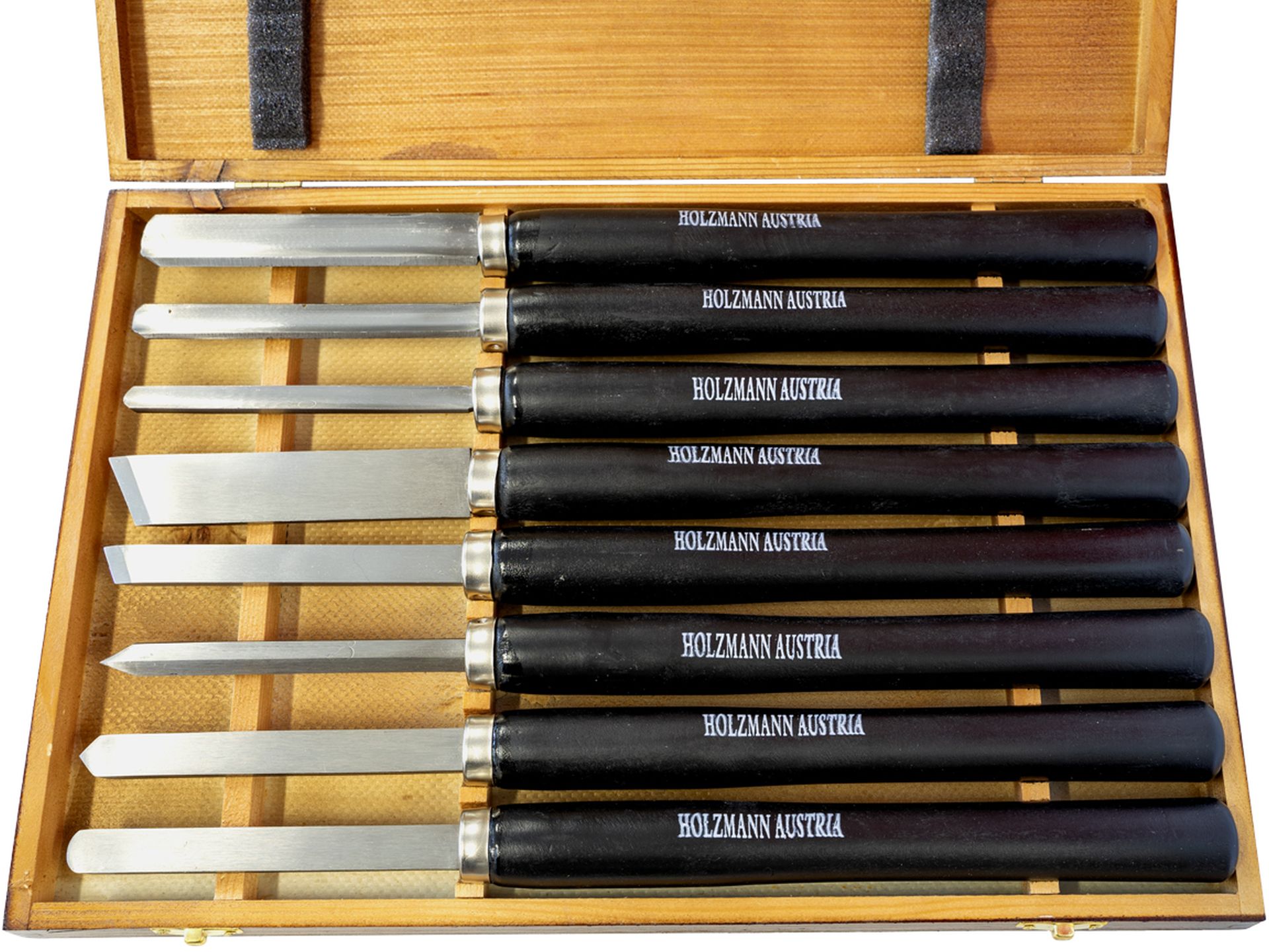 Holzmann Sústružnícke dláta (8ks) H8TLG