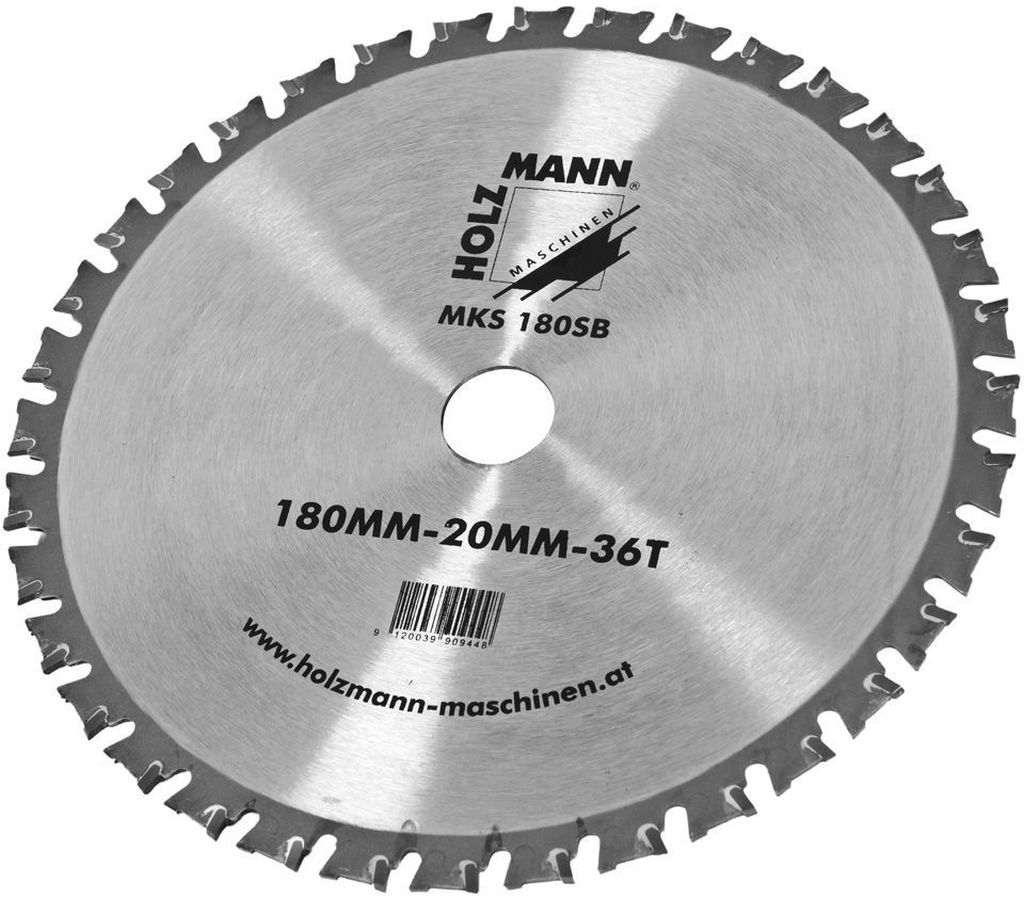 Holzmann TCT pílový kotúč 180x1,9/1,6x20xZ36 MKS180SB