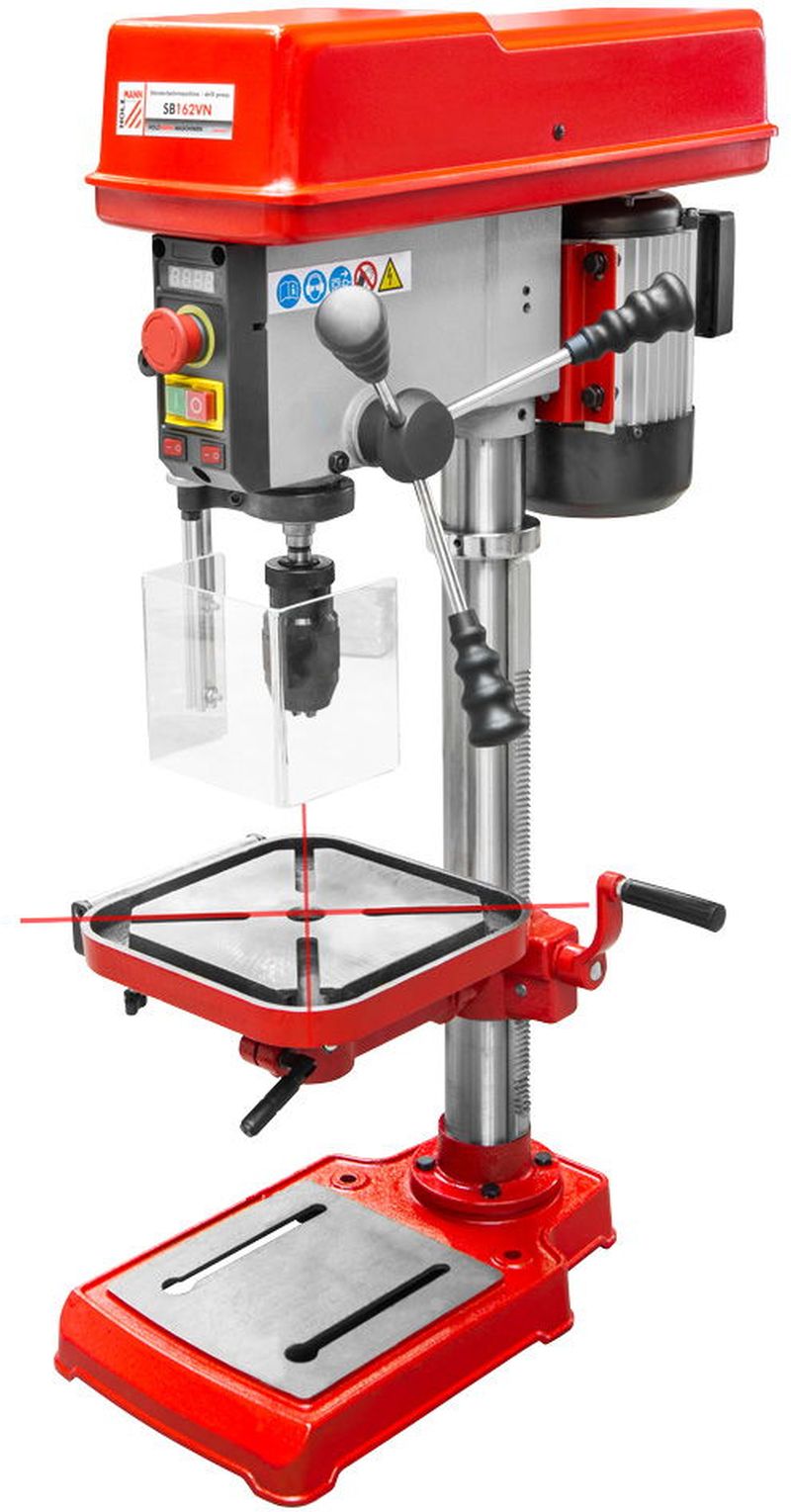 Holzmann Stĺpová vŕtačka (500W) SB162VN_230V