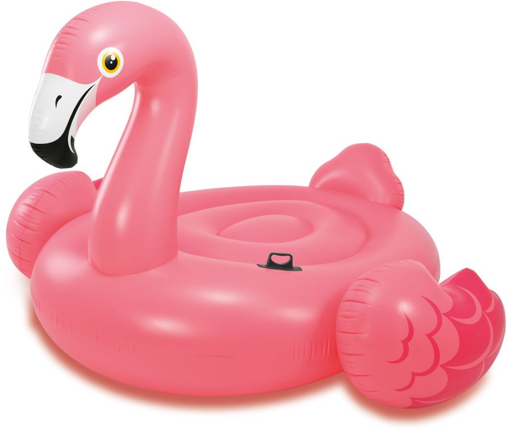 INTEX Nafukovací plameniak do bazéna 142 x 137 x 97 cm 57558NP