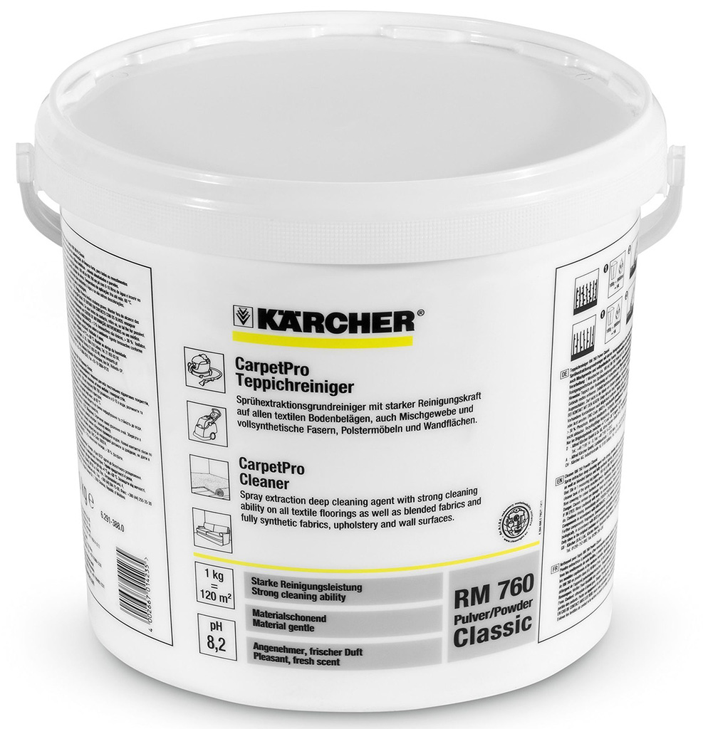 Kärcher RM 760 CarpetPro čistič kobercov, prášok, 10 kg 6.294-844.0