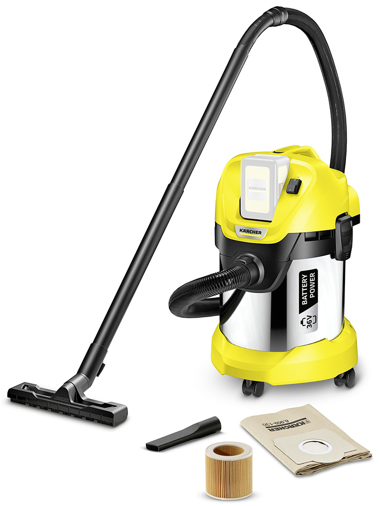 BAZÁR Kärcher WD 3 Battery Premium Multifunkčný vysávač 36V, 1.629-BEZ ORIG. OBALU!!