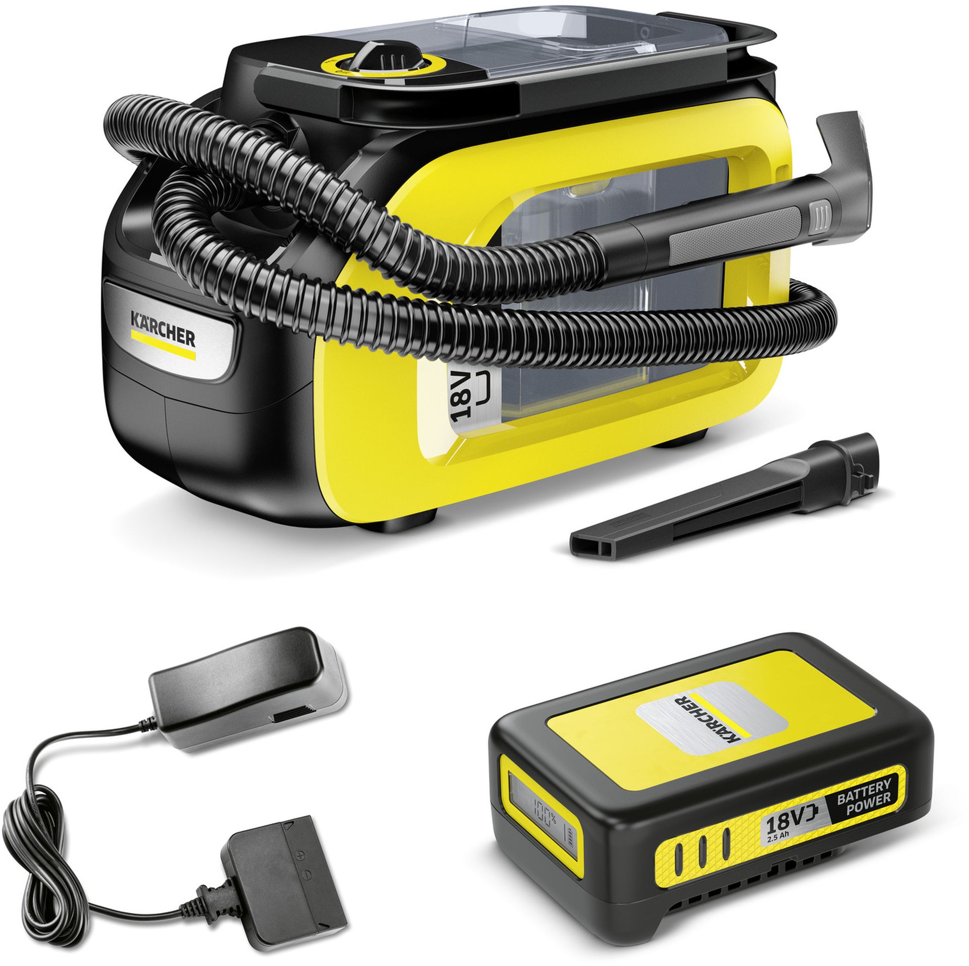 Kärcher SE 3-18 Compact Battery Set Aku tepovač (18V/1x2,5Ah) 1.081-502.0