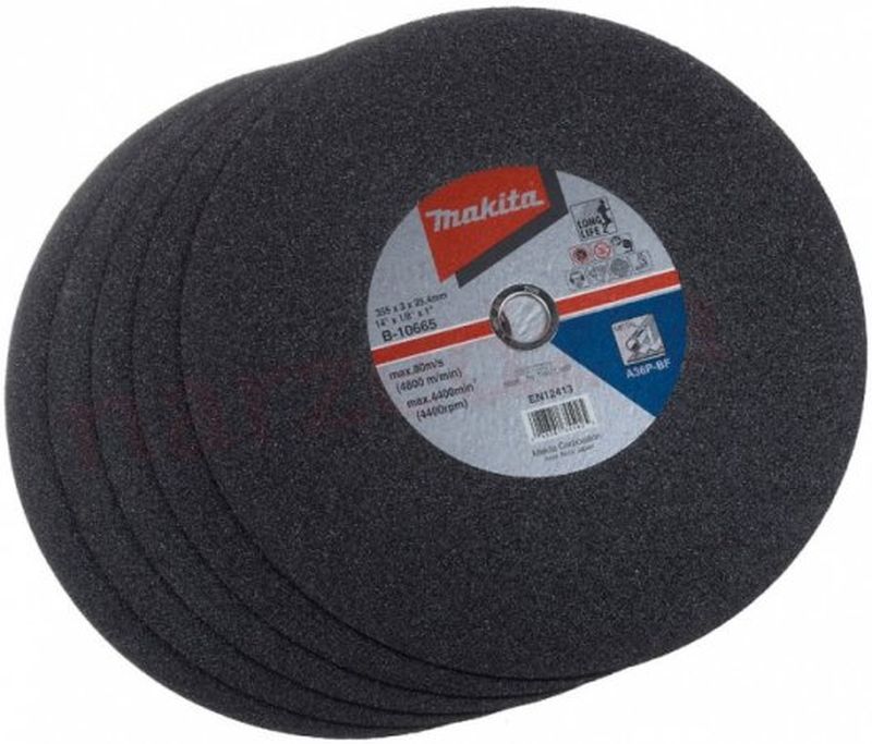 Makita B-16891-5 rezný kotúč 355x3x25,4mm kov 5ks