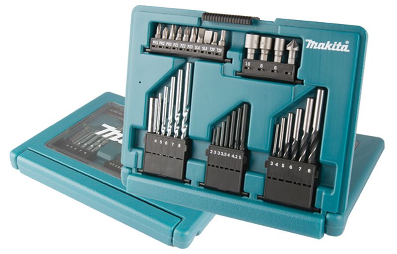 Makita B-49389 sada bitov a vrtákov 33 ks