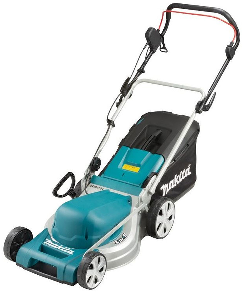 BAZÁR Makita ELM4121 Elekrická záhradná kosačka (1600W/41cm) ROZBALENÉ!!