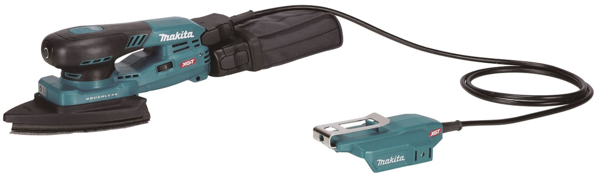 Makita Aku vibračná brúska s reguláciou 100x150mm Li-ion XGT 40V, bez aku BO006CGZ
