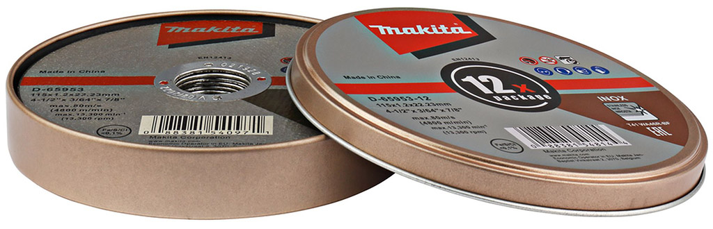 Makita D-65953-12 Rezný kotúč 115x 1,2 x 22,23, nerez, bal. 12ks