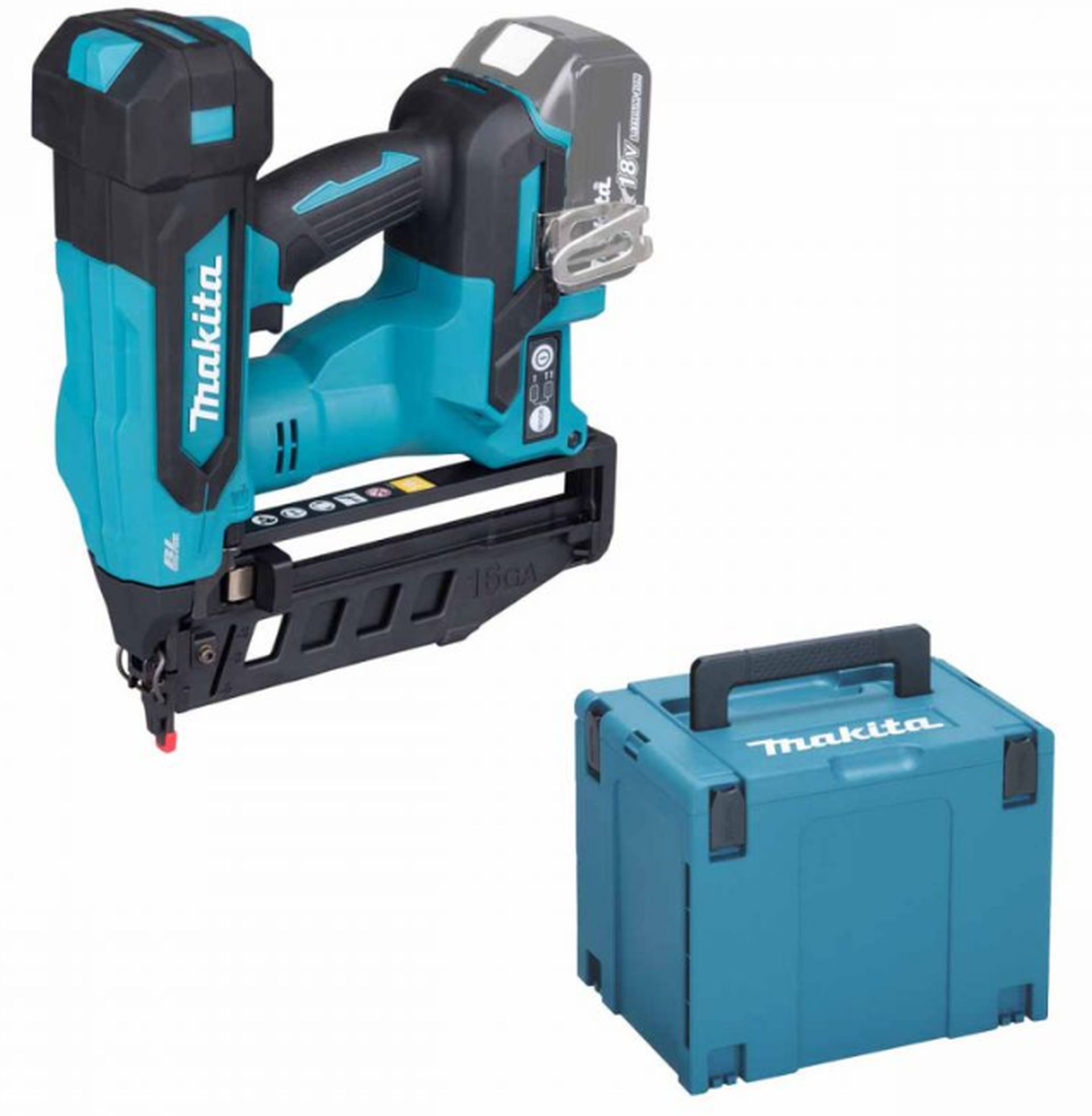 Makita DBN601ZJ Aku klincovačka Li-ion LXT (19-64 mm/18V/bez aku) Makpac