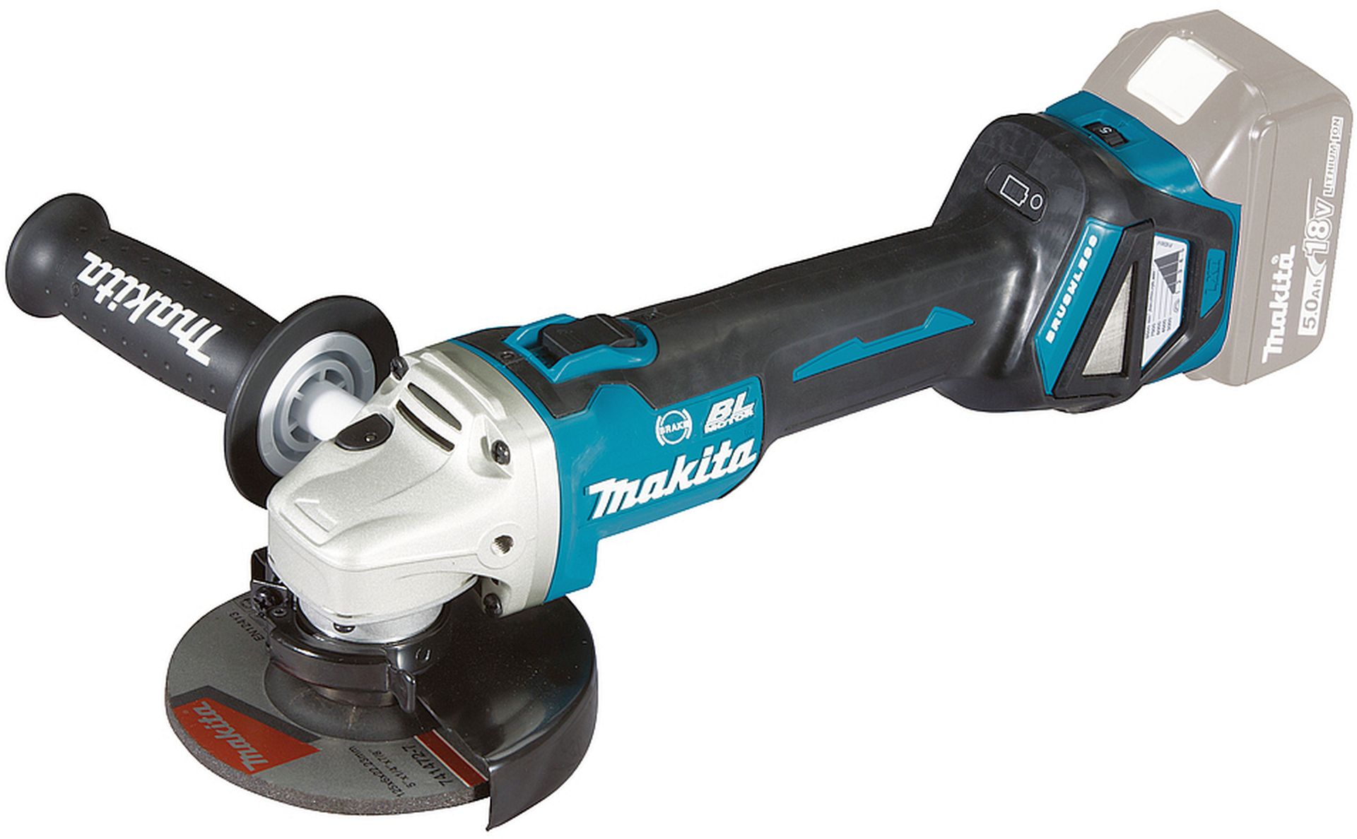 Makita DGA513Z Aku uhlová brúska 125mm Li-ion LXT 18V, bez aku Z