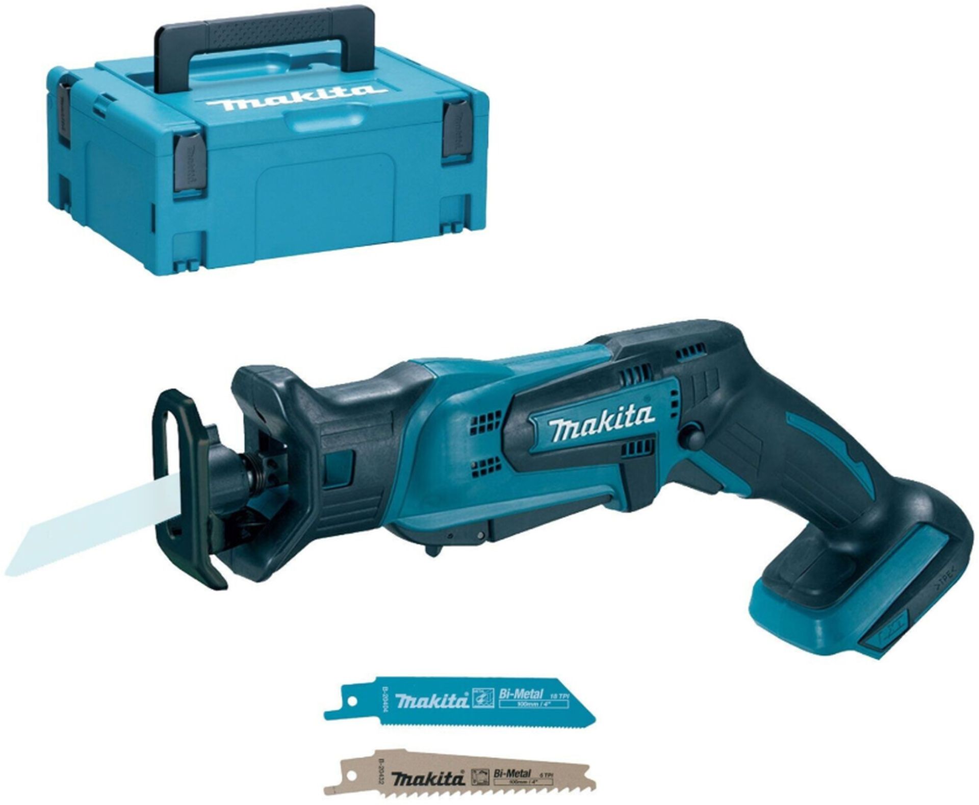 Makita DJR183ZJ Aku píla chvostovka Li-ion LXT (18V/bez aku) Makpac