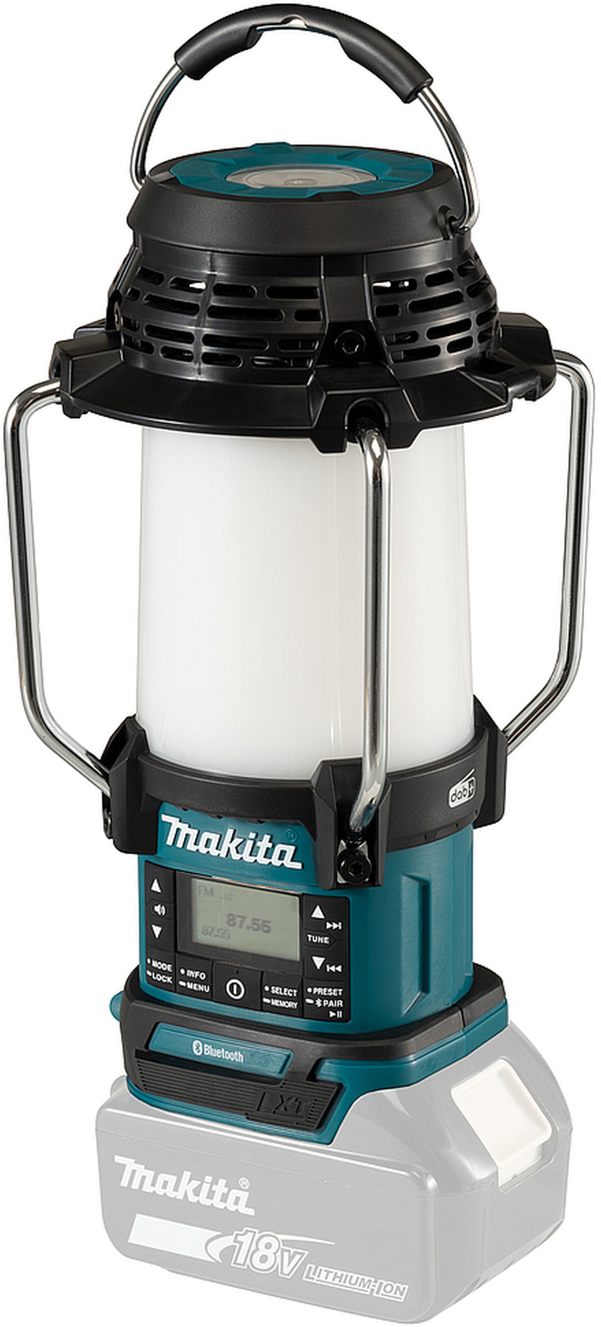 Makita DMR056 Aku rádio s DAB, BlueTooth a LED lampou Li-ion LXT 14,4/18V Z
