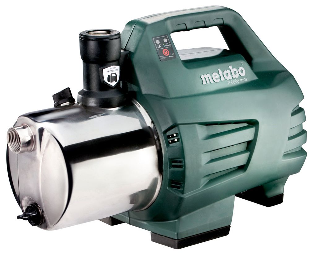 BAZÁR Metabo 600966000 P 6000 Inox Záhradné čerpadlo 1300 W PO SERVISE, POUŽITÉ!!