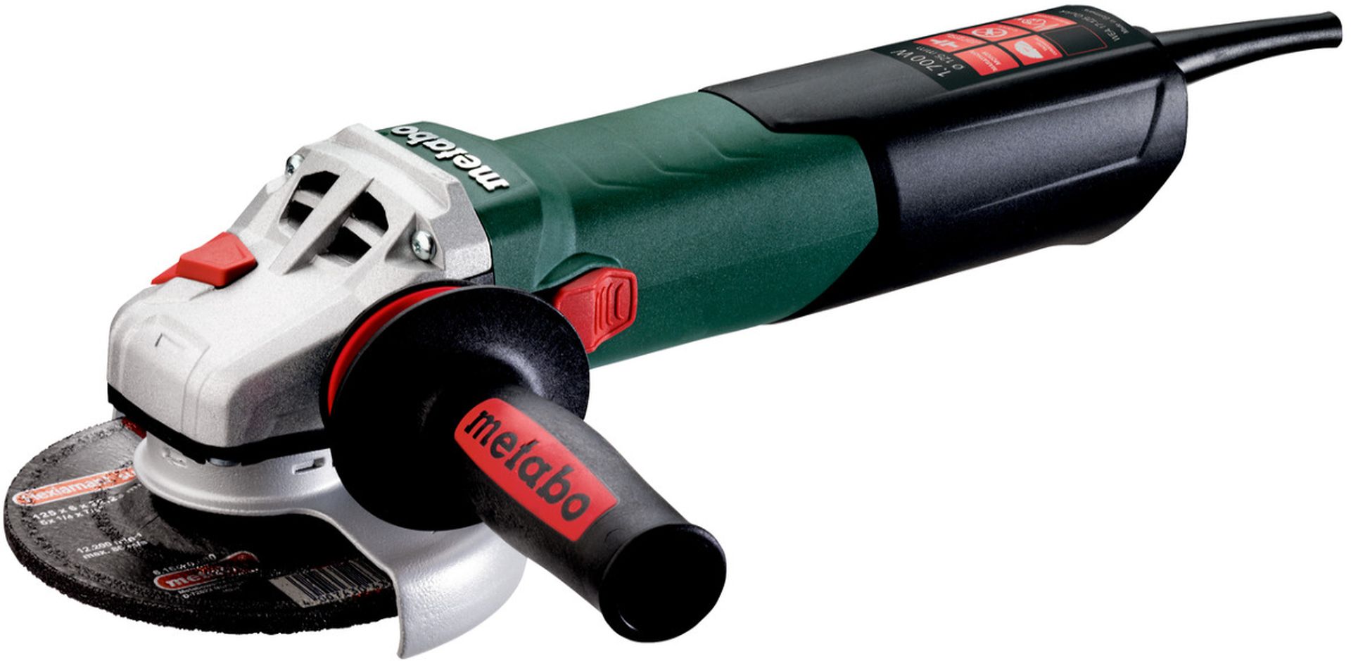 Metabo WEA 17-125 Quick Uhlová brúska (125mm/1700W) 600534000