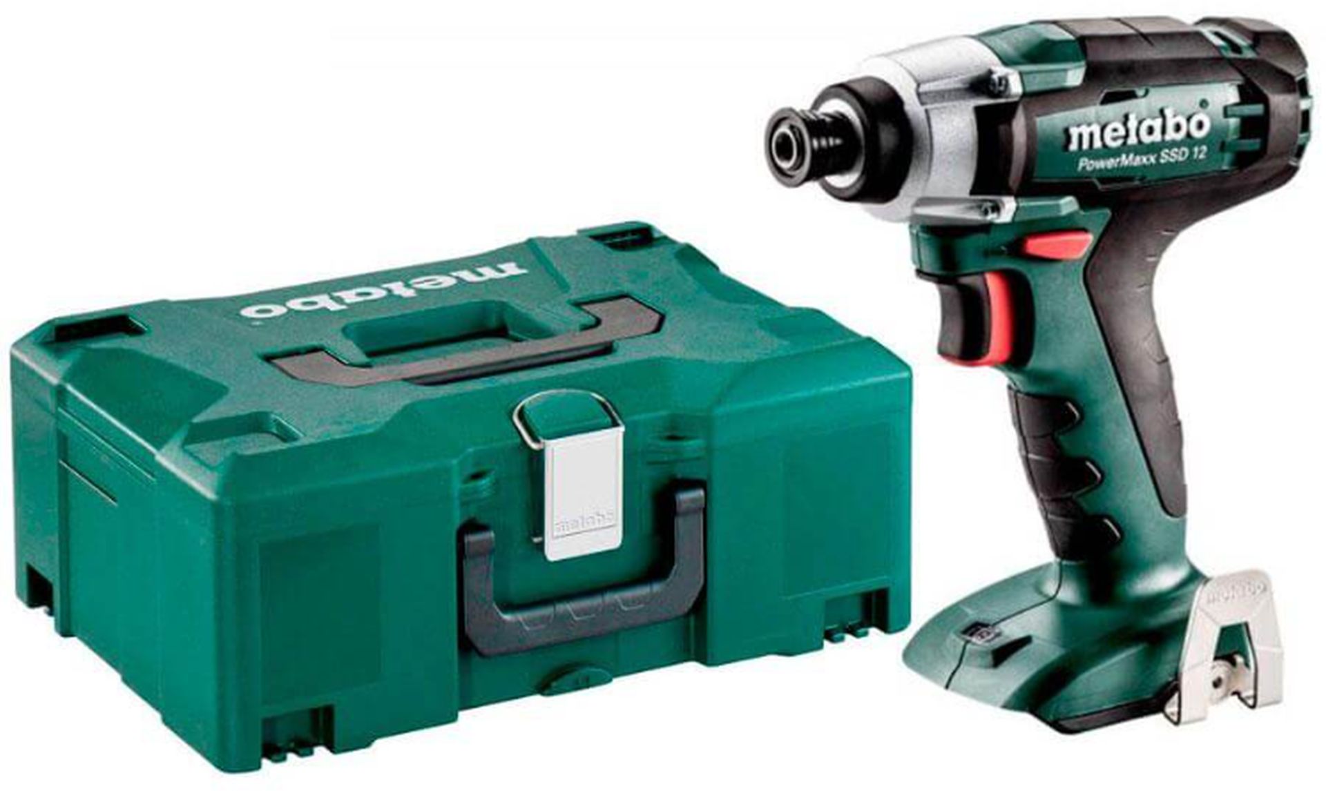 Metabo PowerMaxx SSD 12V Rázový uťahovák, metabox 601114840