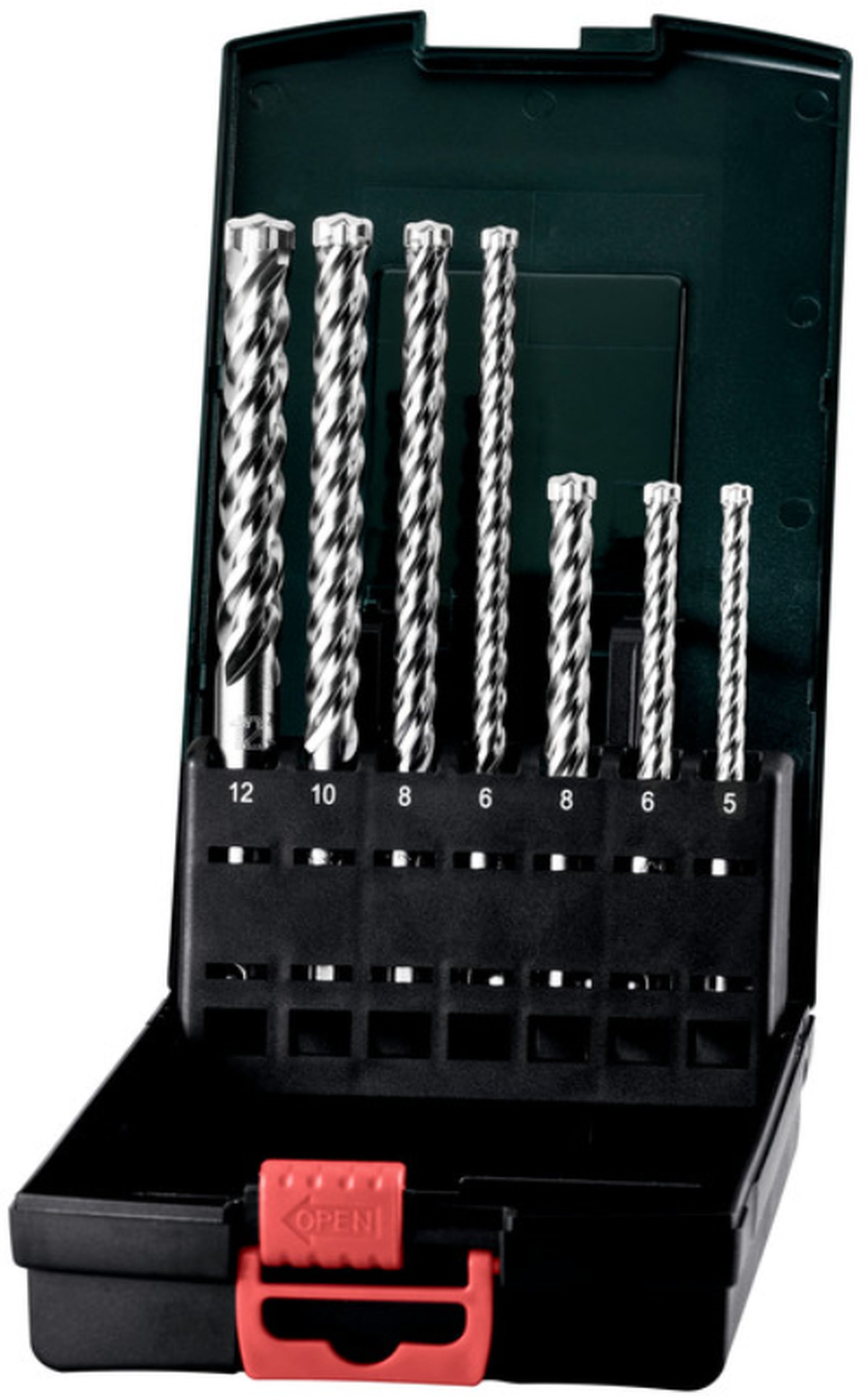 Metabo SDS-Plus Pro 4 Premium sada vrtákov, 7dielna 626245000
