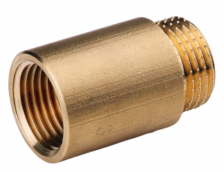 NOVASERVIS Predĺženie mosadz 3/4 x10mm P110ZW