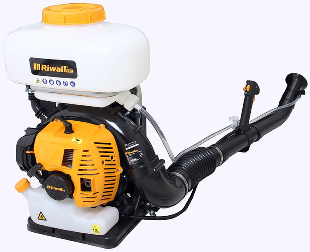 BAZÁR!! Riwall PRO RPSD 52 - benzínový rosič chrbtový 14 l SD41A1901092B ROZBALENÉ!!