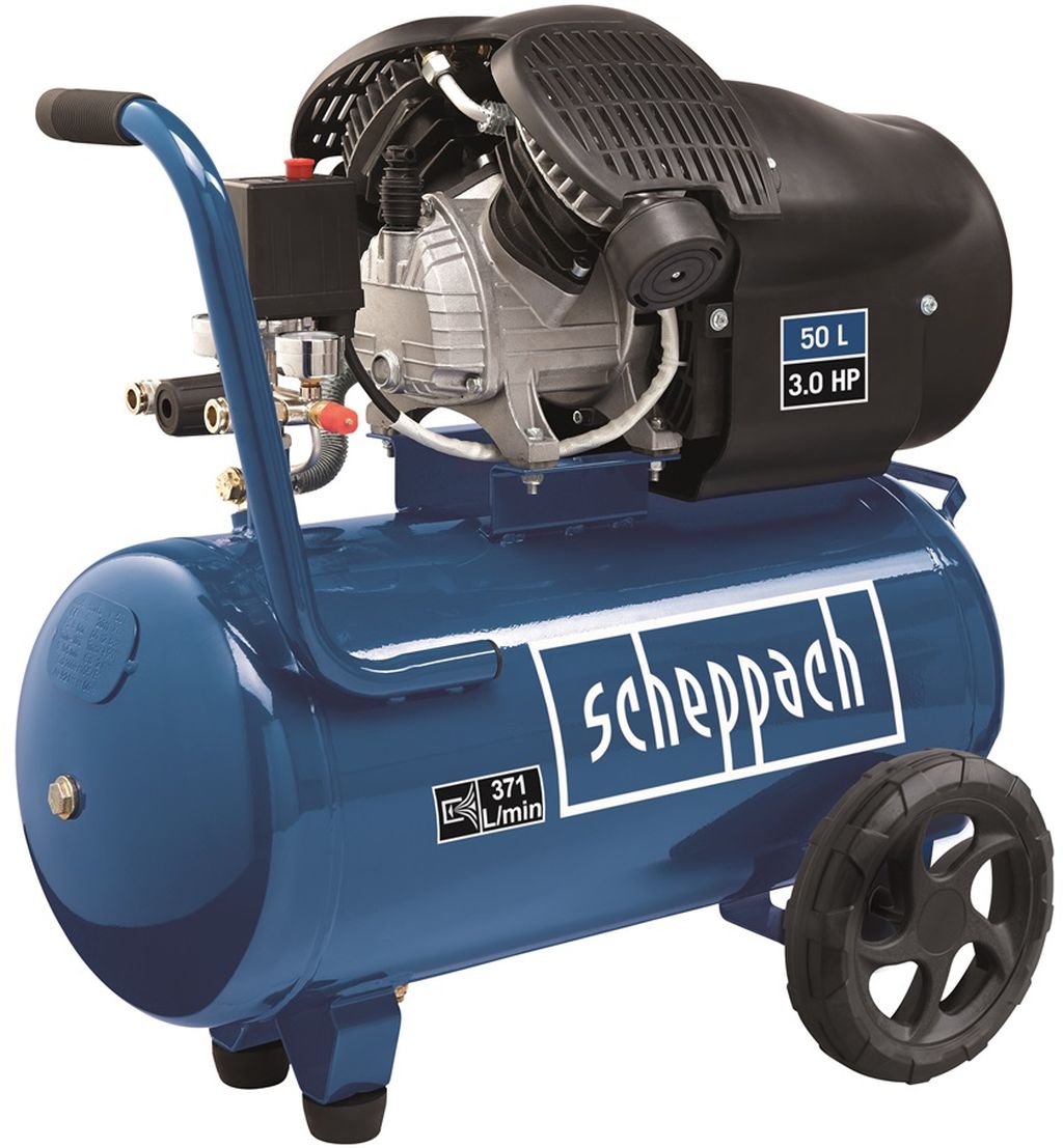 SCHEPPACH HC 53 DC dvojpiestový olejový kompresor 50 l 5906102942