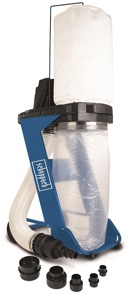 VÝPREDAJ SCHEPPACH DC 500 Odsávač pilín 5906307901 PO SERVISE