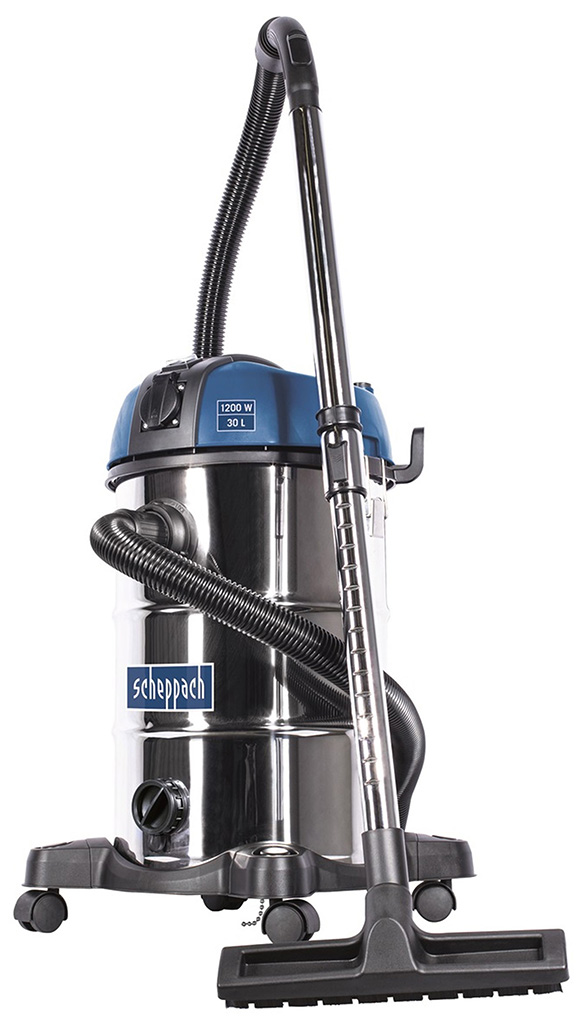 BAZÁR SCHEPPACH ASP 30 PLUS priemyselný vysávač na suché/mokré vysávanie 30 l 5907716903