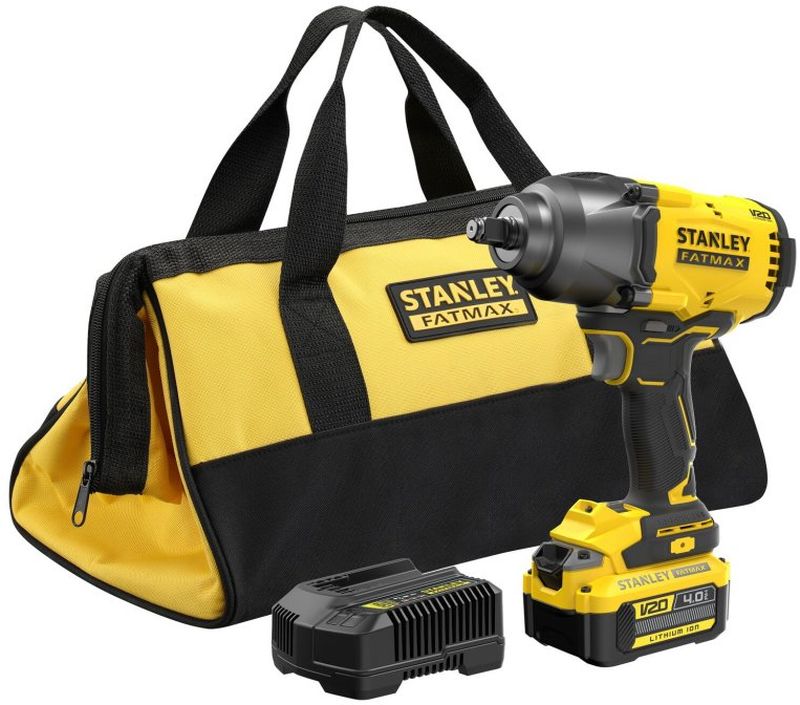 Stanley SFMCF940M1 V20 Aku bezuhlíkový rázový uťahovák 1/2&quot; (18V/1x4,0Ah), taška