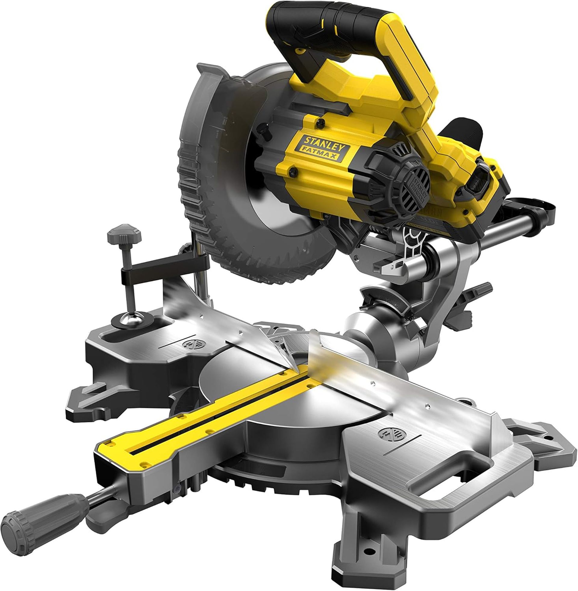 Stanley SFMCS701M1 FatMax V20 Aku pokosová píla s pojazdom 190mm (18V/1x4,0Ah)