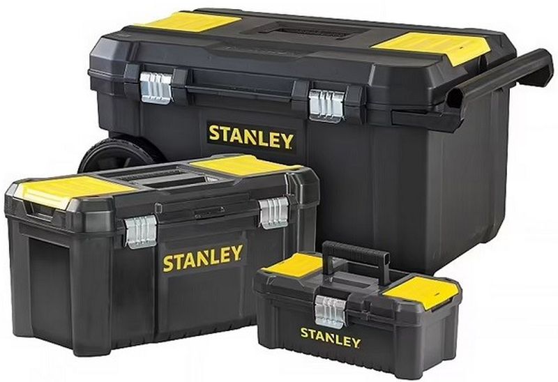 Stanley STST1-81065 Essential Pojazdná sada 3 boxov na náradie